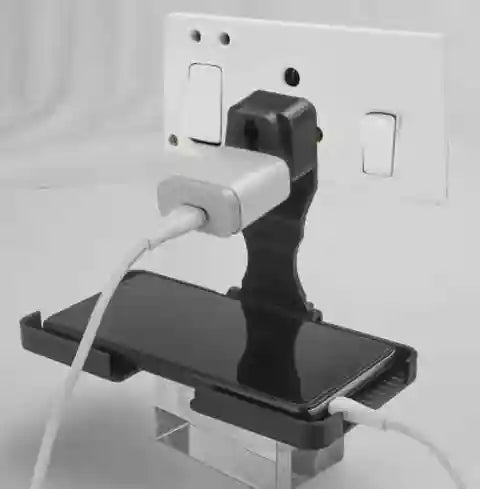 Smart Essentials Combo – Pyramid Mobile Stand + Mobile Charging Stand