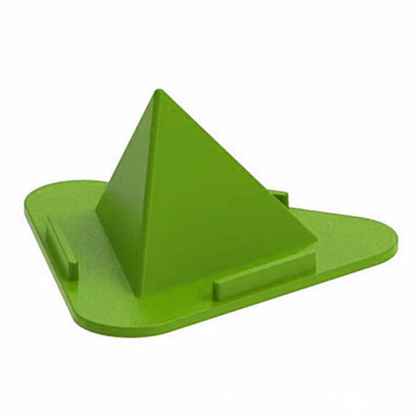 Smart Essentials Combo – Pyramid Mobile Stand + Mobile Charging Stand
