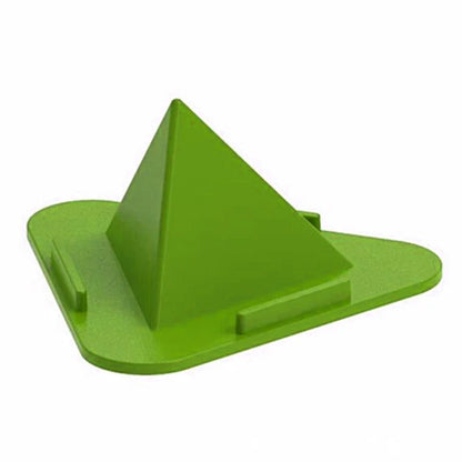 Smart Essentials Combo – Pyramid Mobile Stand + Mobile Charging Stand